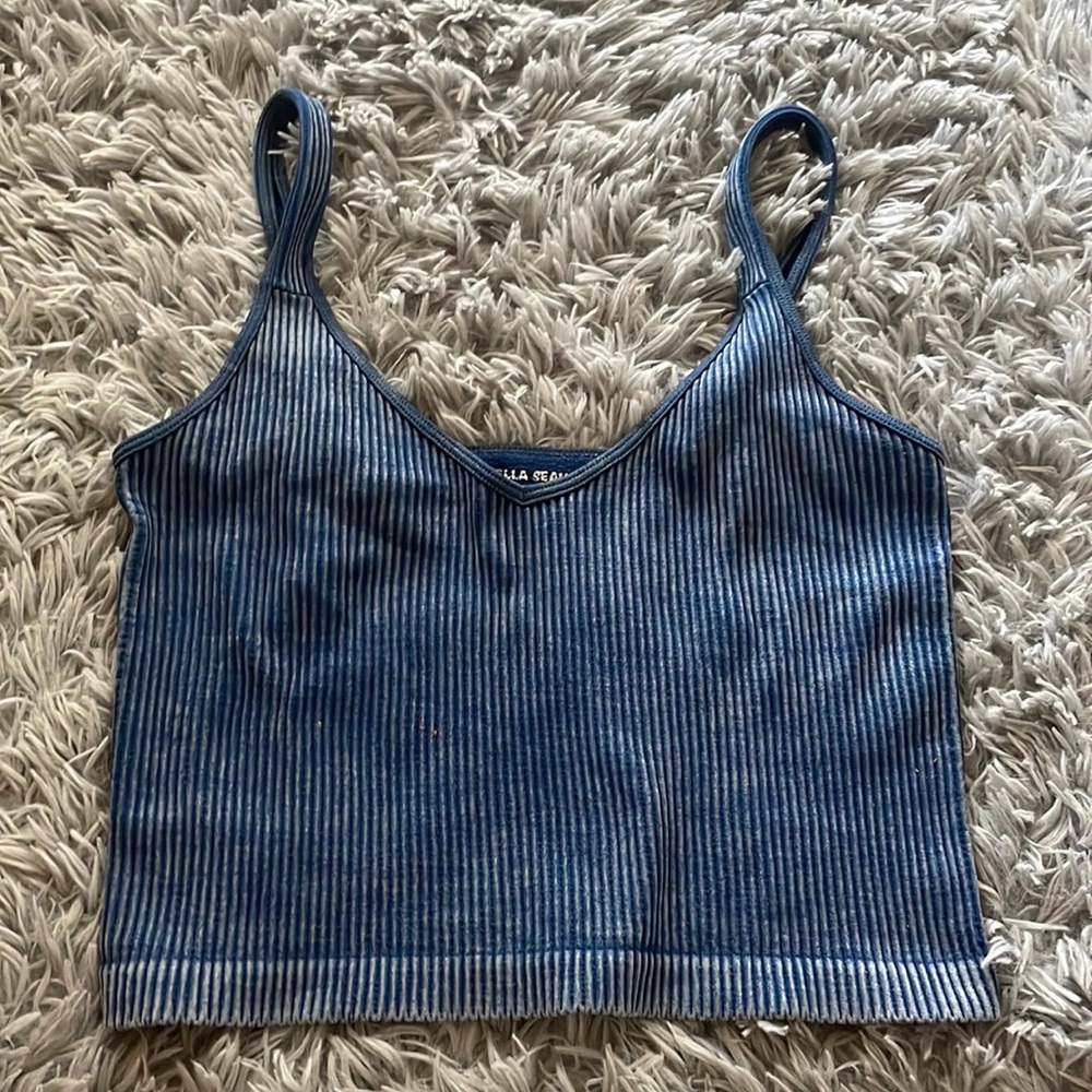 blue tank